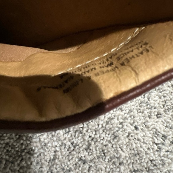 BORN Shoes Womens 8 Brown Platform Wedge Leather Clogs Mule Cottagecore Slip On - Picture 13 of 13